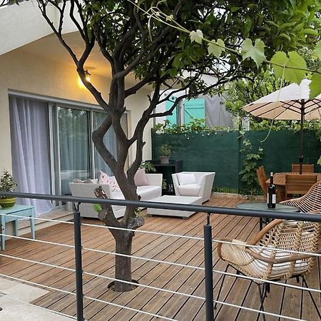 2 Pieces En Rdjardin Avec 2 Grands Terrasses Apartment Антиб Екстериор снимка